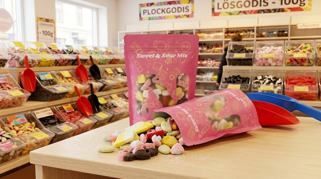 Dulces suecos a granel para tiendas de golosinas: guía del especialista - Nordicbangers