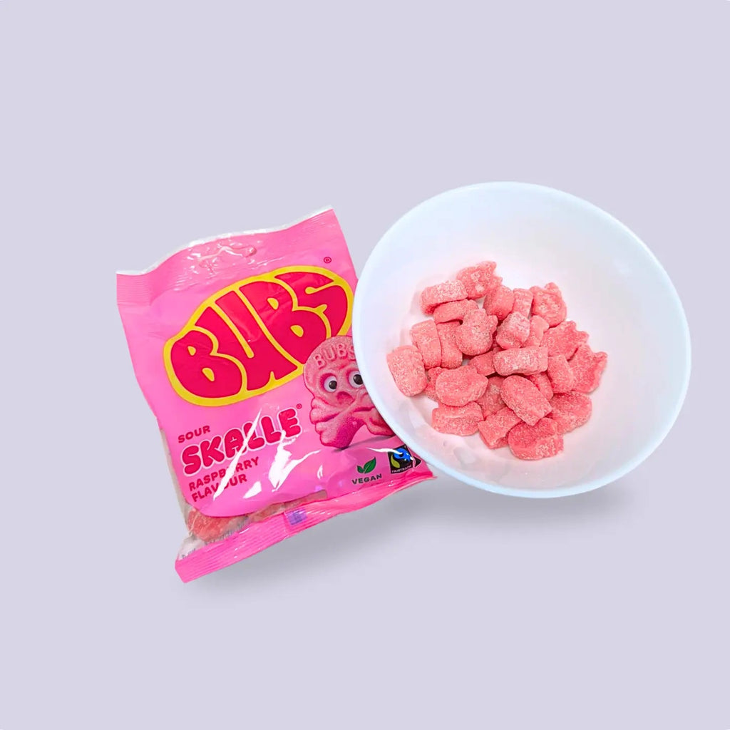 Bubs Raspberry Skulls - Nordicbangers