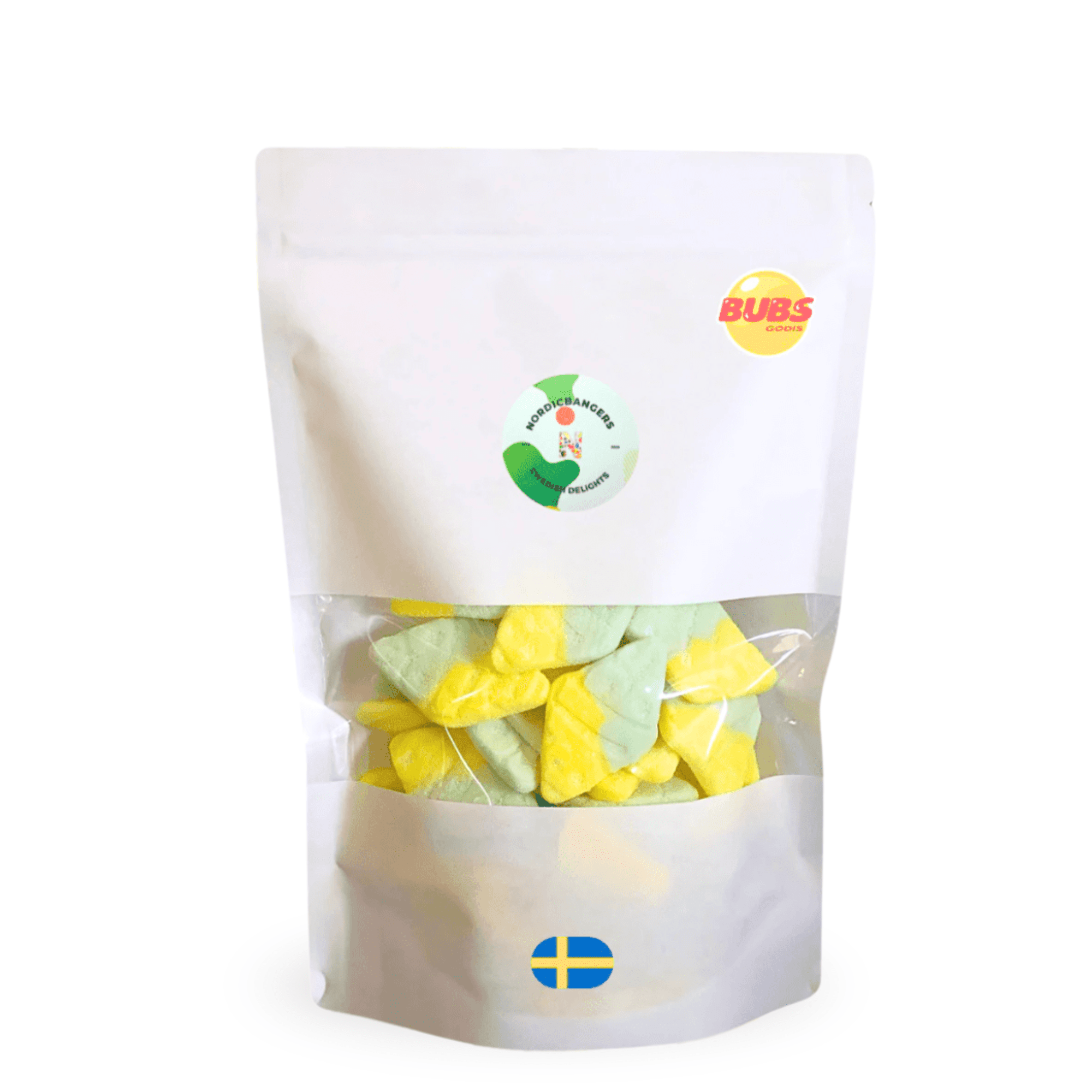 Bubs Sour Tuttifrutti Rhomb Foam - Nordicbangers