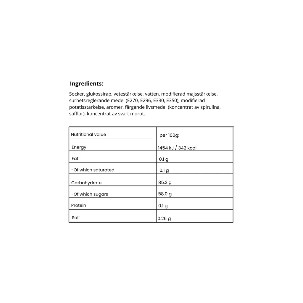Sour Watermelon Dummies - Nordicbangers
