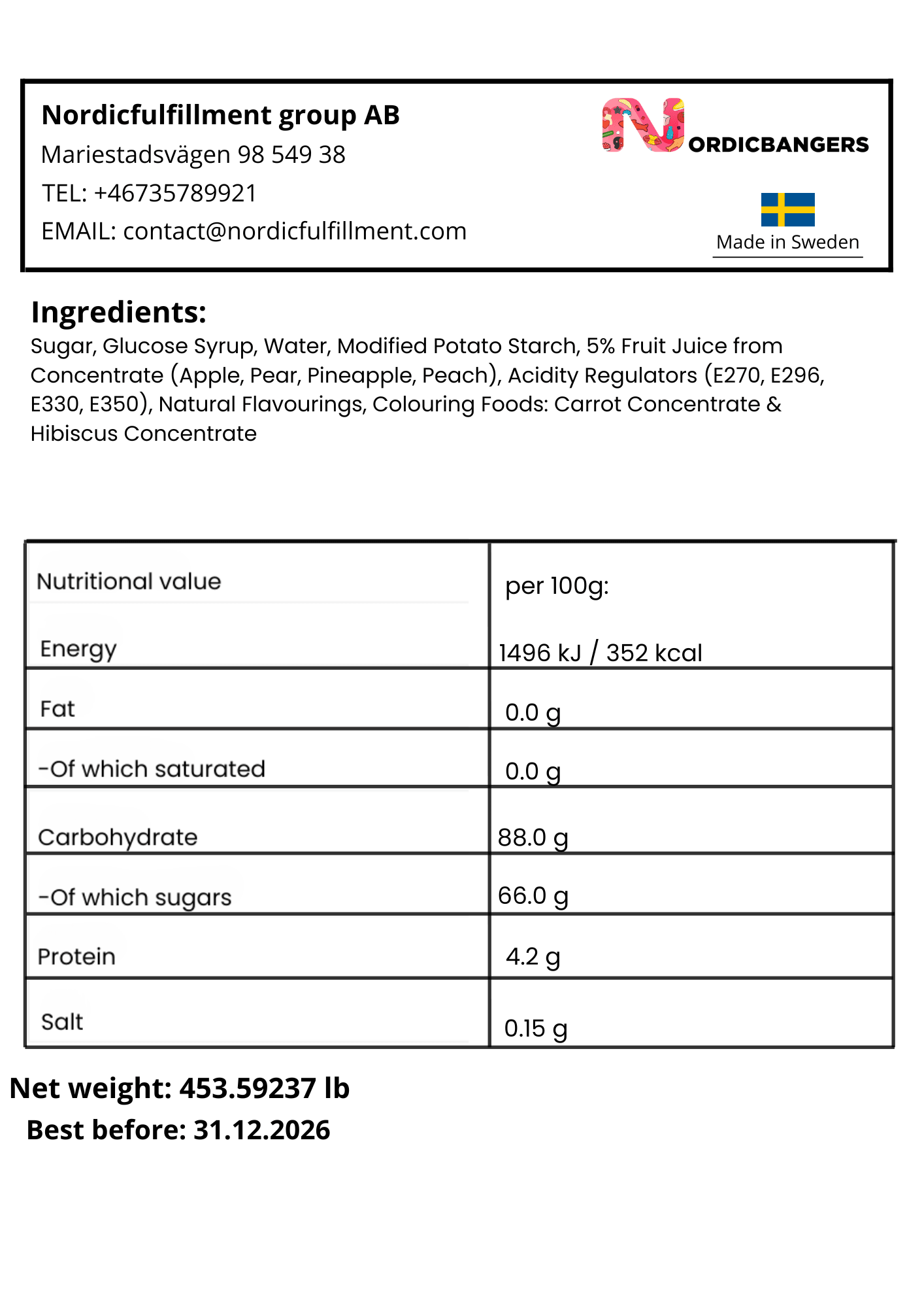 Veggie Grape Skull - Nordicbangers
