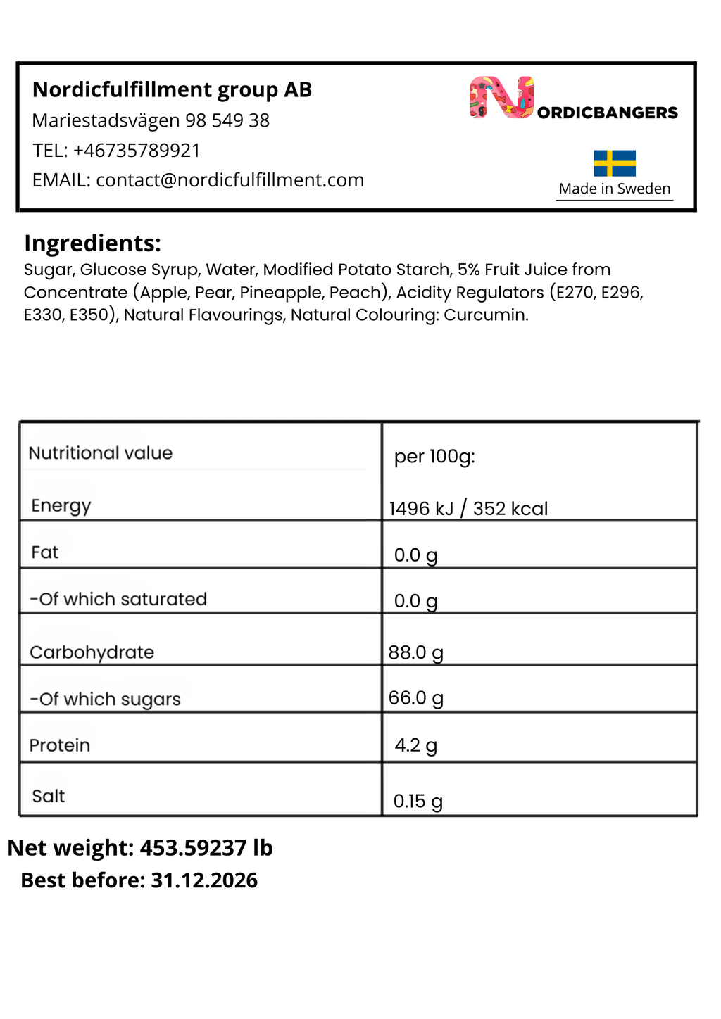 Veggie Pineapple Skull - Nordicbangers