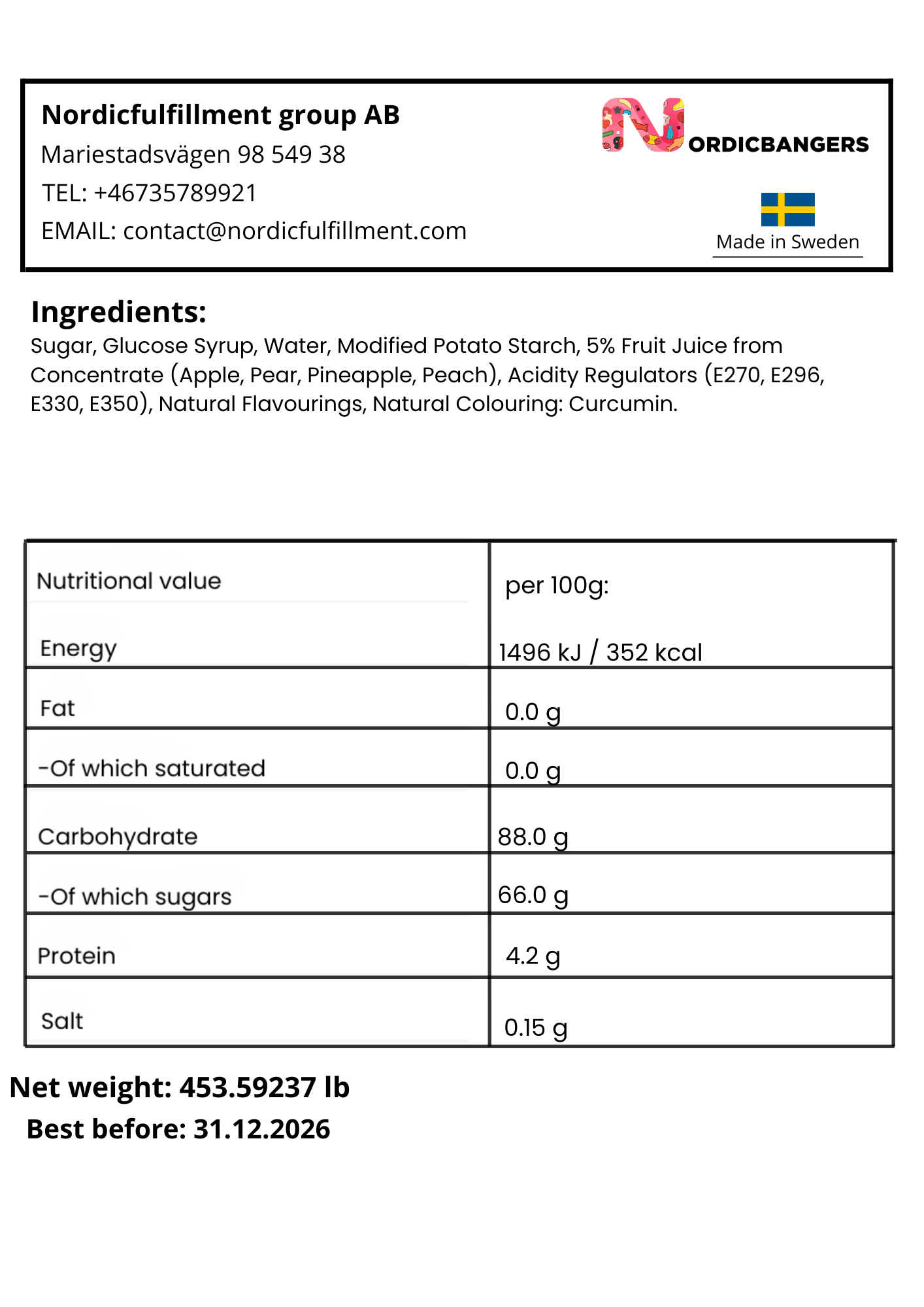 Veggie Pineapple Skull - Nordicbangers